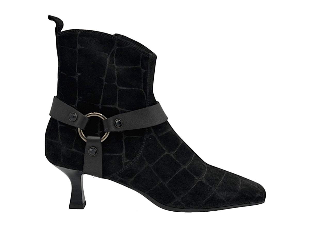 Donna Carolina - 145015 (Black Croc)